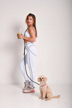 Hands free povodac za pse - Crni