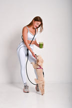 Hands free povodac za pse - Crni