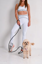 Hands free povodac za pse - Crni