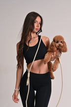 Hands free povodac za pse - Bež